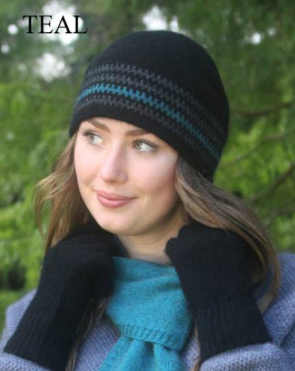 Merino Possum Urban Stripe Beanie